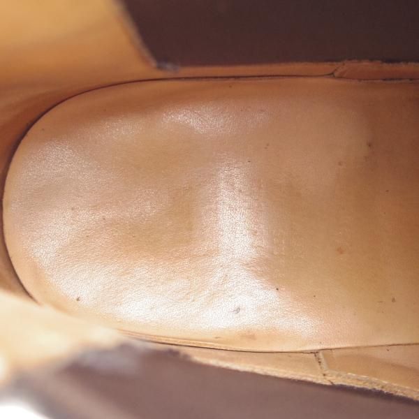 ★チャーチ 80F/UK8【貴重★002ラスト/サイドゴアブーツ】Runcorn/4都市ロゴ/カーフ/黒/メンズ/Church's★j002