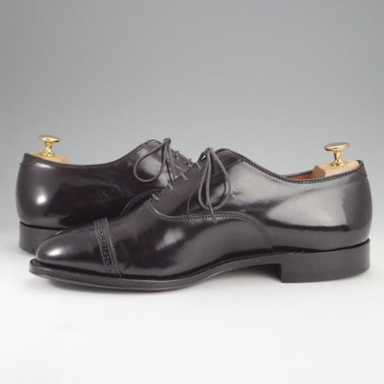 ★オールデン 9.5E【現行定価17万円程度★コードバン仕様/ハンプトンラスト】9016/パンチドキャップトゥ/黒/メンズ/Alden★j004