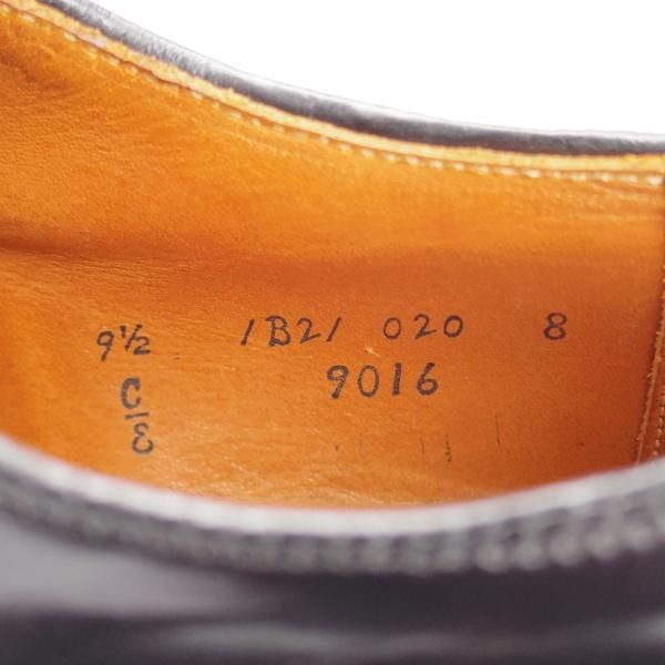 ★オールデン 9.5E【現行定価17万円程度★コードバン仕様/ハンプトンラスト】9016/パンチドキャップトゥ/黒/メンズ/Alden★j004