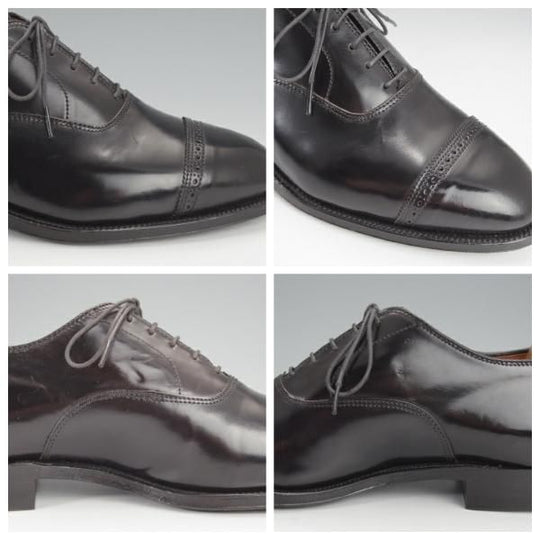 ★オールデン 9.5E【現行定価17万円程度★コードバン仕様/ハンプトンラスト】9016/パンチドキャップトゥ/黒/メンズ/Alden★j004