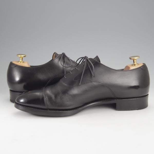 極上★三陽山長 SIZE 8【定価￥80,300-★友二郎/R2010ラスト】ストレートチップ/カーフ/黒/メンズ/TOMOJIRO/SanyoYamacho★j008