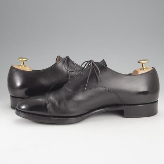 極上★三陽山長 SIZE 8【定価￥80,300-★友二郎/R2010ラスト】ストレートチップ/カーフ/黒/メンズ/TOMOJIRO/SanyoYamacho★j008
