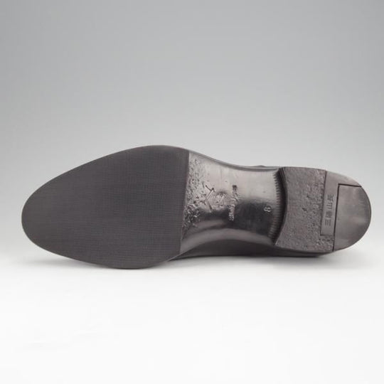 極上★三陽山長 SIZE 8【定価￥80,300-★友二郎/R2010ラスト】ストレートチップ/カーフ/黒/メンズ/TOMOJIRO/SanyoYamacho★j008