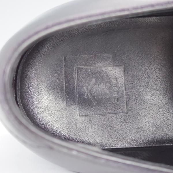 極上★三陽山長 SIZE 8【定価￥80,300-★友二郎/R2010ラスト】ストレートチップ/カーフ/黒/メンズ/TOMOJIRO/SanyoYamacho★j008