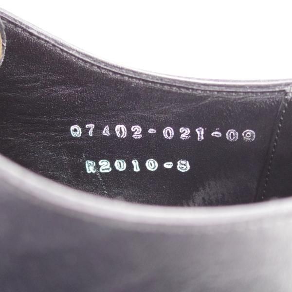 極上★三陽山長 SIZE 8【定価￥80,300-★友二郎/R2010ラスト】ストレートチップ/カーフ/黒/メンズ/TOMOJIRO/SanyoYamacho★j008