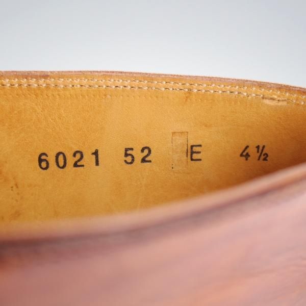 極美品★(伊)サントーニ SIZE 4.5【貴重★グッドイヤーアルタッコ製法/チャッカブーツ】6021/カーフ/茶/メンズ/Santoni★j009