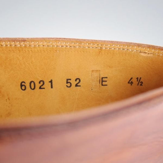 極美品★(伊)サントーニ SIZE 4.5【貴重★グッドイヤーアルタッコ製法/チャッカブーツ】6021/カーフ/茶/メンズ/Santoni★j009
