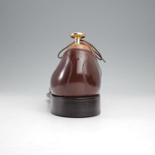 極美品★スコッチグレイン SIZE 25.5【定価￥46,200-★ODESSA/オデッサ/916】ストレートチップ/カーフ/濃茶/SCOTCH GRAIN★j010