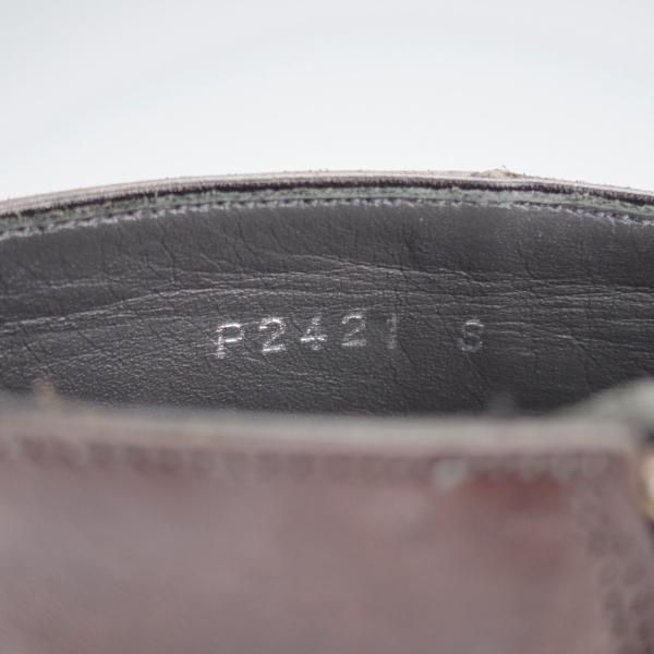 ★Perfetto/ペルフェット SIZE 8【グッドイヤーウェルテッド製法★(伊)イルチア社のミュージアムカーフ/P2421】サイドジップ/灰茶★j011