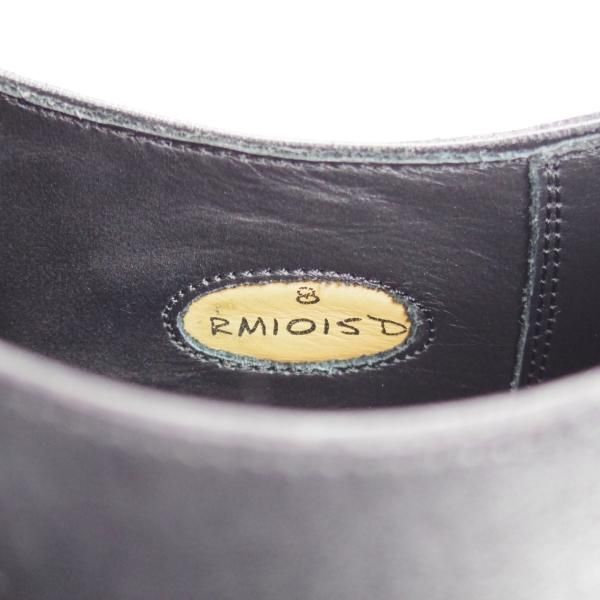 美品★RAYMAR/レイマー SIZE 8【ハンドソーンウェルテッド製法★ダブルモンク/RM1015】ボカルーカーフ/(仏)アノネイ社/黒★j015