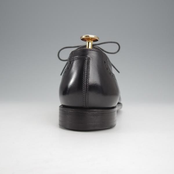 極美品★クロケット&ジョーンズ 7D【定価￥102,600-★ハンドグレードライン/CLIFFORD】337ラスト/フルブローグ/黒/Crockett&Jones★j018