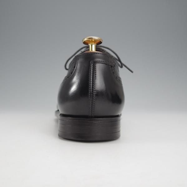 極美品★クロケット&ジョーンズ 7D【定価￥102,600-★ハンドグレードライン/CLIFFORD】337ラスト/フルブローグ/黒/Crockett&Jones★j018