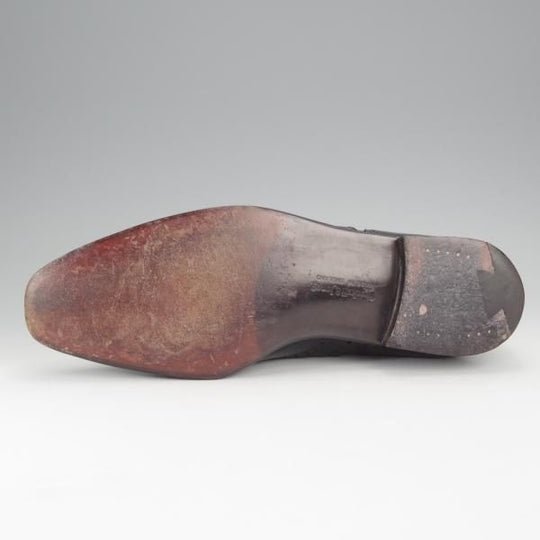 極美品★クロケット&ジョーンズ 7D【定価￥102,600-★ハンドグレードライン/CLIFFORD】337ラスト/フルブローグ/黒/Crockett&Jones★j018