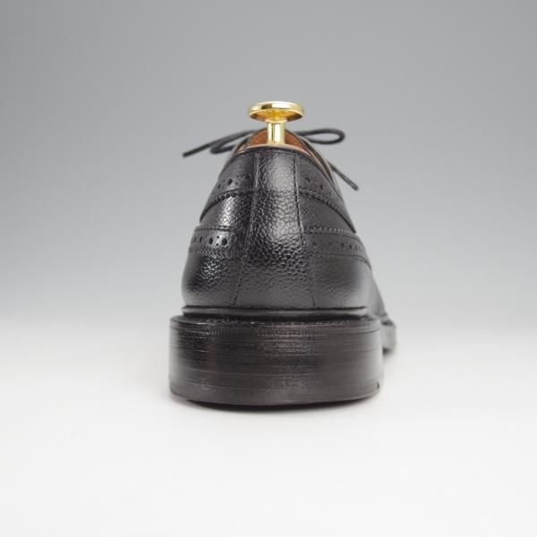 美品★シェットランドフォックス SIZE 8【★ロングウイング/3004/黒】グレインレザー/メンズ/Shetlandfox★j025