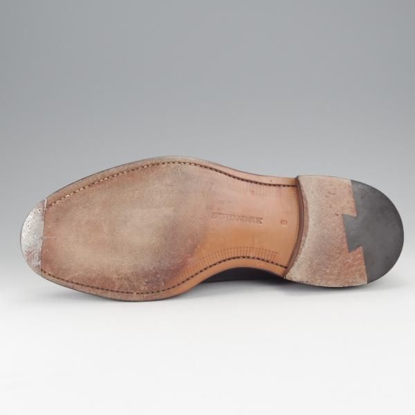 美品★シェットランドフォックス SIZE 8【★ロングウイング/3004/黒】グレインレザー/メンズ/Shetlandfox★j025