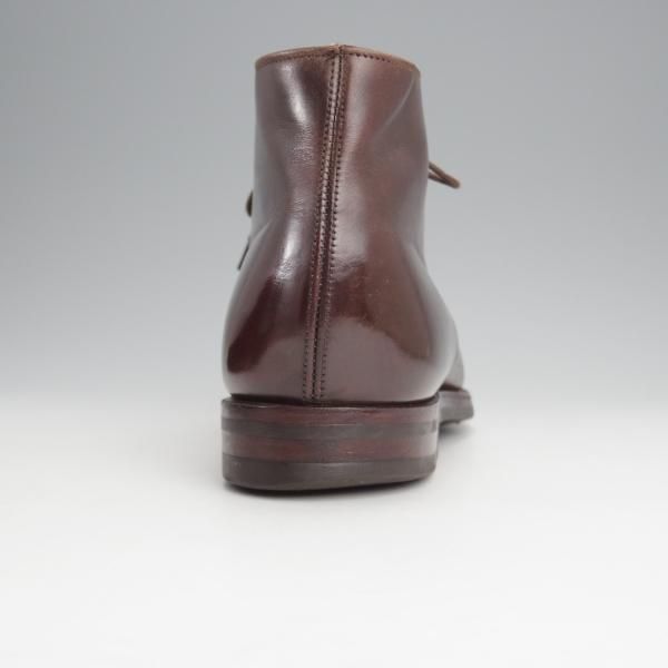 ★クロケット&ジョーンズ 7.5E【定価￥90,200-★ダイナイトソール/TETBURY】348ラスト/チャッカブーツ/濃茶/Crockett&Jones★j026
