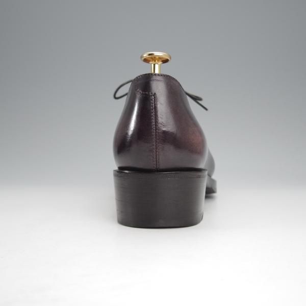 美品★(仏)ベルルッティ SIZE 8【★ホールカット/ヴェネチアレザー】3199/カーフ/灰茶/メンズ/Berluti★j027