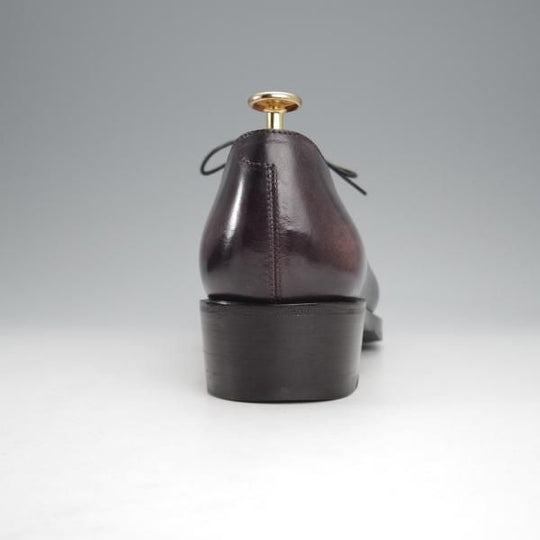 美品★(仏)ベルルッティ SIZE 8【★ホールカット/ヴェネチアレザー】3199/カーフ/灰茶/メンズ/Berluti★j027