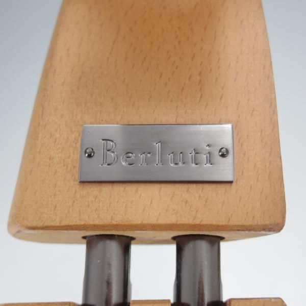 極上★(仏)ベルルッティ SIZE 8【★純正シューツリー】木製シューキーパー/メンズ/Berluti★j031