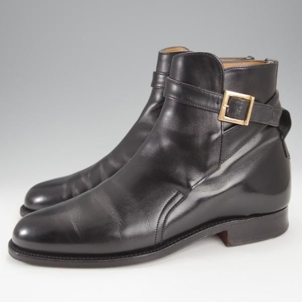 ★(英)チーニー 7E【貴重★ジョッパーブーツ/ロイドフットウェア別注】175ラスト/カーフ/黒/メンズ/Lloyd Footwear/CHEANEY★j050