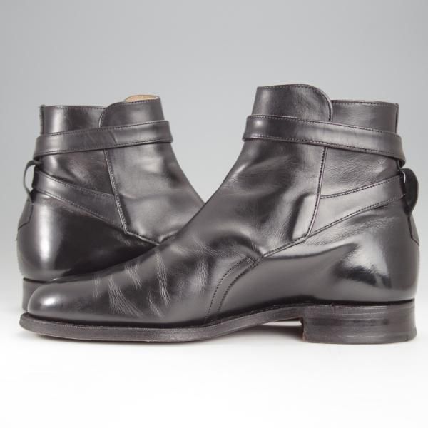 ★(英)チーニー 7E【貴重★ジョッパーブーツ/ロイドフットウェア別注】175ラスト/カーフ/黒/メンズ/Lloyd Footwear/CHEANEY★j050