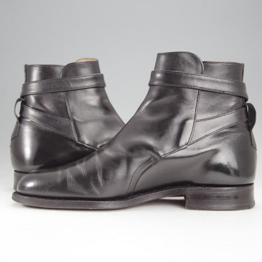 ★(英)チーニー 7E【貴重★ジョッパーブーツ/ロイドフットウェア別注】175ラスト/カーフ/黒/メンズ/Lloyd Footwear/CHEANEY★j050