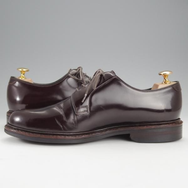 ★ジャランスリワヤ SIZE 7【定価￥41,800-★プレーントゥ/98348】1663ラスト/ポリッシュレザー/赤茶/メンズ/JALAN SRIWIJAWA★j051