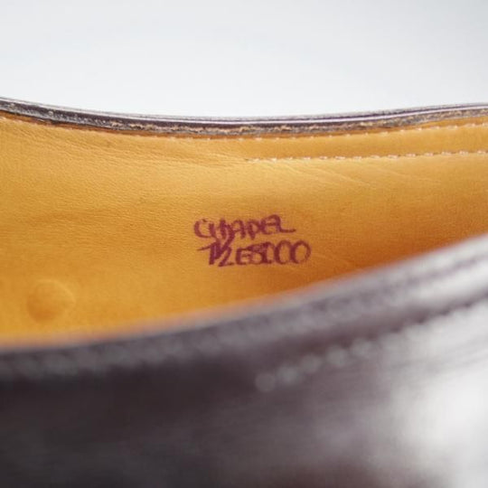 極上★ジョンロブ 7.5E【定価￥289,300-★プレステージライン/CHAPEL/8000ラスト】ミュージアムカーフ/ダブルモンク/黒/JOHN LOBB★j056