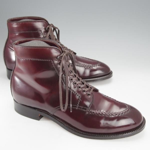 ★オールデン 7.5D【定価￥184,800-★コードバン仕様/モディファイドラスト/45698H】ブーツ/バーガンディー/#8/赤茶/メンズ/ALDEN★j057