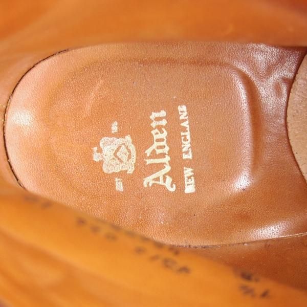 ★オールデン 7.5D【定価￥184,800-★コードバン仕様/モディファイドラスト/45698H】ブーツ/バーガンディー/#8/赤茶/メンズ/ALDEN★j057