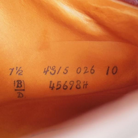 ★オールデン 7.5D【定価￥184,800-★コードバン仕様/モディファイドラスト/45698H】ブーツ/バーガンディー/#8/赤茶/メンズ/ALDEN★j057