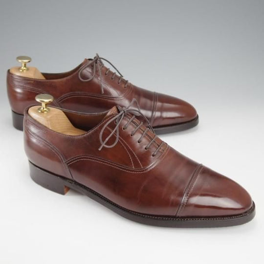 ★ジョンロブ 7E【定価20万円以上★WINCHESTER/7000ラスト】ストレートチップ/カーフ/茶/メンズ/JOHN LOBB★j060