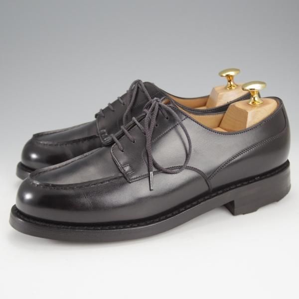 ★J.M.ウエストン 5.5C【定価￥154,000-★ゴルフ/GOLF】641/31ラスト/Uチップ/ボックスカーフ/黒/Weston/ウェストン★j061
