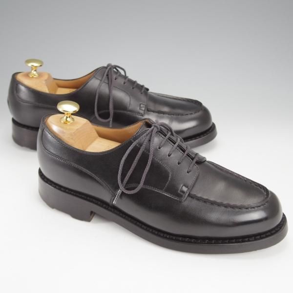 ★J.M.ウエストン 5.5C【定価￥154,000-★ゴルフ/GOLF】641/31ラスト/Uチップ/ボックスカーフ/黒/Weston/ウェストン★j061