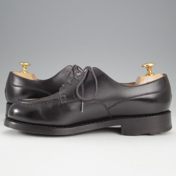 ★J.M.ウエストン 5.5C【定価￥154,000-★ゴルフ/GOLF】641/31ラスト/Uチップ/ボックスカーフ/黒/Weston/ウェストン★j061