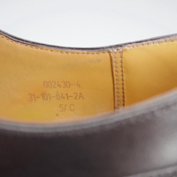 ★J.M.ウエストン 5.5C【定価￥154,000-★ゴルフ/GOLF】641/31ラスト/Uチップ/ボックスカーフ/黒/Weston/ウェストン★j061