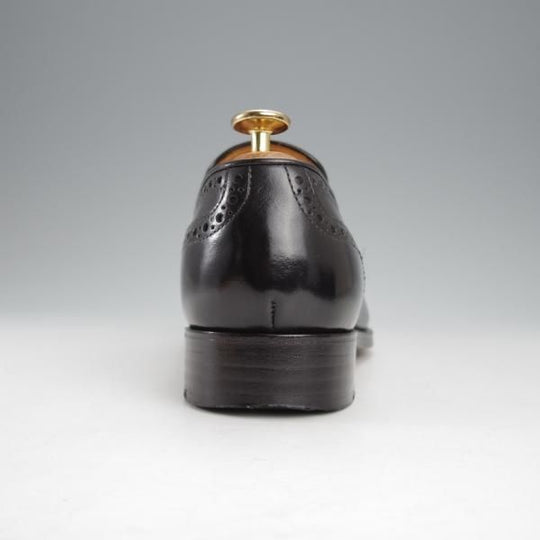 極上★Oriental/オリエンタル SIZE 6【定価￥57,200-★CAMPBELL/1216ラスト】センターエラスティック/ボックスカーフ/黒/メンズ★j063