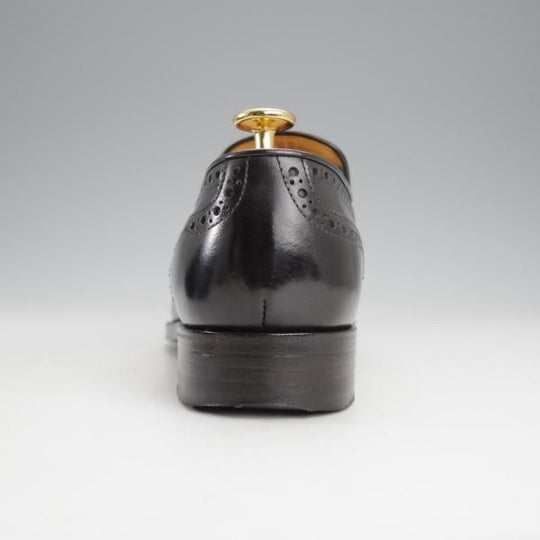 極上★Oriental/オリエンタル SIZE 6【定価￥57,200-★CAMPBELL/1216ラスト】センターエラスティック/ボックスカーフ/黒/メンズ★j063