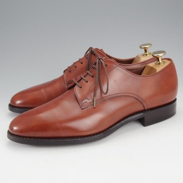 極上★トレーディングポスト SIZE 6【オーダー価格￥57,200-★撥水レザー仕様/ダイナイトソール】茶/ユニオンロイヤル製★j065