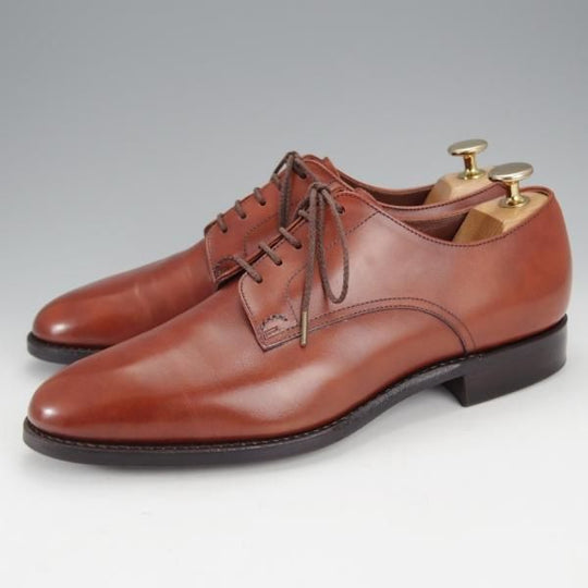 極上★トレーディングポスト SIZE 6【オーダー価格￥57,200-★撥水レザー仕様/ダイナイトソール】茶/ユニオンロイヤル製★j065