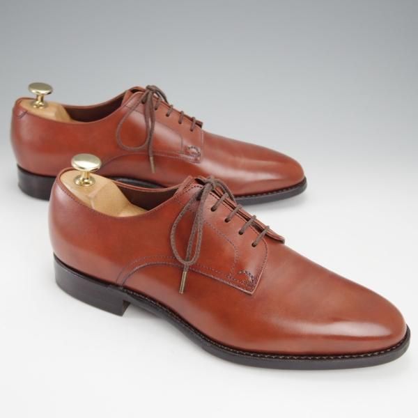 極上★トレーディングポスト SIZE 6【オーダー価格￥57,200-★撥水レザー仕様/ダイナイトソール】茶/ユニオンロイヤル製★j065