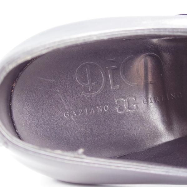 ★(英)ガジアーノ&ガーリング 7.5E【定価￥396,000-★DECOライン/HOLDEN】ストレートチップ/カーフ/黒/メンズ/GAZIANO&GIRLING★j067