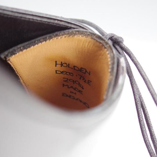 ★(英)ガジアーノ&ガーリング 7.5E【定価￥396,000-★DECOライン/HOLDEN】ストレートチップ/カーフ/黒/メンズ/GAZIANO&GIRLING★j067