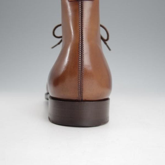 美品★エドワードグリーン UK6.5/US7E【定価￥194,400-★ラルフローレン別注/888ラスト】チャッカブーツ/茶/カーフ/EDWARD GREEN★j068