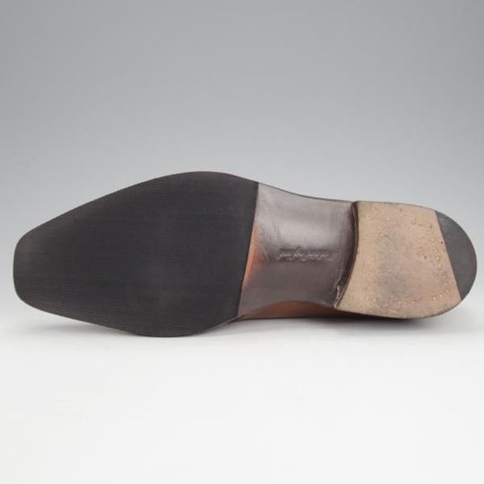 美品★エドワードグリーン UK6.5/US7E【定価￥194,400-★ラルフローレン別注/888ラスト】チャッカブーツ/茶/カーフ/EDWARD GREEN★j068