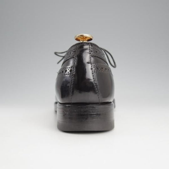 極美品★オールデン 7.5D【現行定価17万円程度★コードバン仕様/ミリタリーラスト/58701】ロングウイング/黒/メンズ/ALDEN★j070