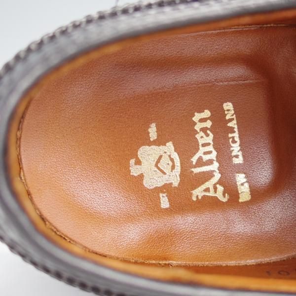 極美品★オールデン 7.5D【現行定価17万円程度★コードバン仕様/ミリタリーラスト/58701】ロングウイング/黒/メンズ/ALDEN★j070