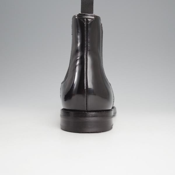 極美品★チャーチ(レディース) SIZE 36.5【定価￥160,600-★MONMOUTH/サイドゴアブーツ】黒/ポリッシュドバインダーカーフ/Church's★j075
