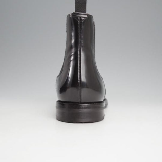 極美品★チャーチ(レディース) SIZE 36.5【定価￥160,600-★MONMOUTH/サイドゴアブーツ】黒/ポリッシュドバインダーカーフ/Church's★j075