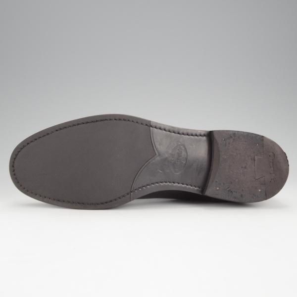 極美品★チャーチ(レディース) SIZE 36.5【定価￥160,600-★MONMOUTH/サイドゴアブーツ】黒/ポリッシュドバインダーカーフ/Church's★j075